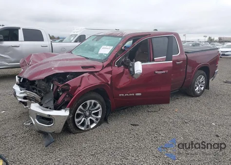 2021 Ram 1500 Limited Longhorn 4X4 5'7 Box from USA, damaged, VIN 1C6SRFKM8MN624663